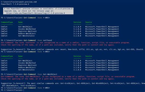 get-wmiobject powershell 7|get wmiobject is not recognized.